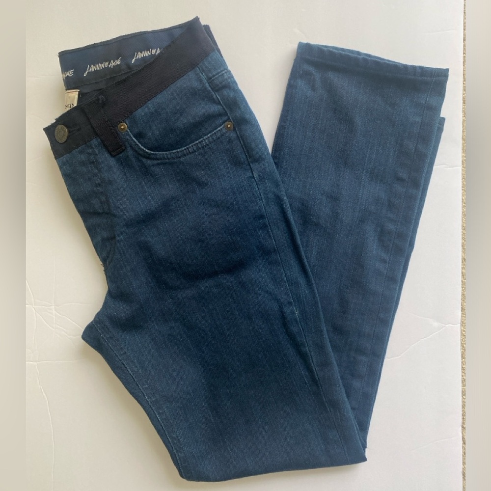 LANVIN Paris x Acne Denim Jeans SS09 Albert Elbaz Opening Ceremony Rare to Find✨ - Picture 3 of 16